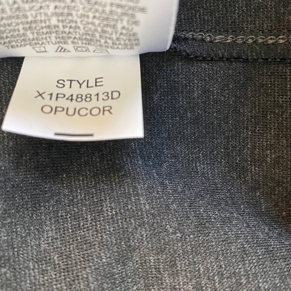 Ellen Tracy Charcoal Heather Strech Pull On Tapered Leg Pants Sz Xl Comfort - Picture 9 of 9